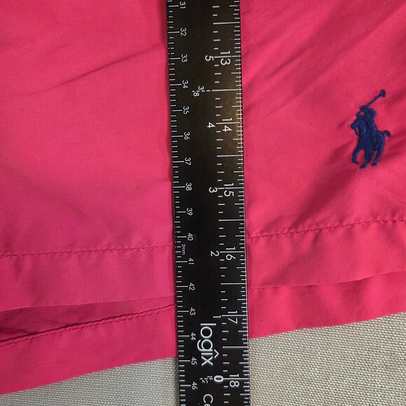 Polo Ralph Lauren Pink Swim Trunks Men’s L Nylon Mesh Lining Taiwan - Picture 12 of 15